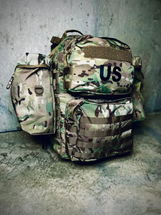 US Army MOLLE II Medium Pack - Rucksack with Frame - OCP by ATACLETE