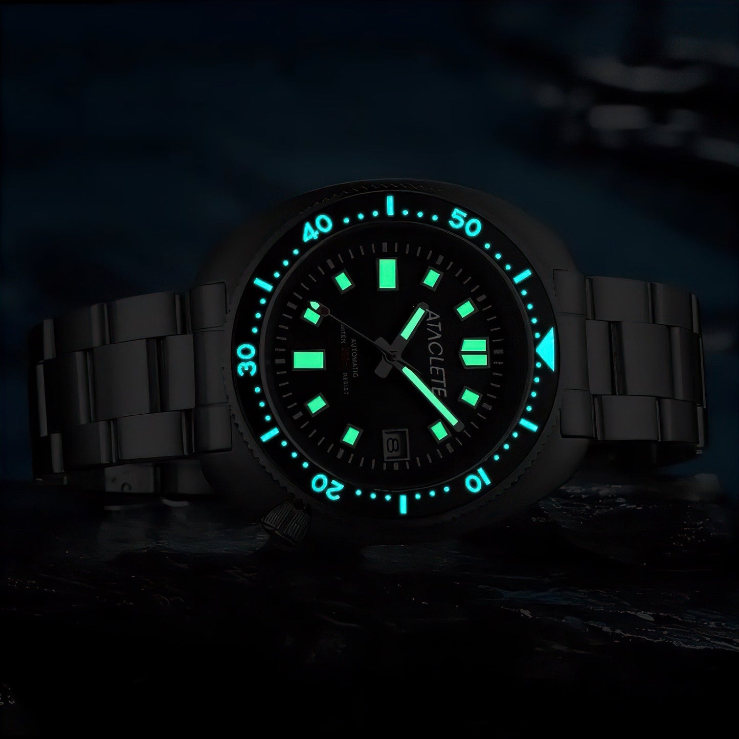 "The Professional" Men's Dive Watch NH35 tech -200 Meter Depth  we by ATACLETE