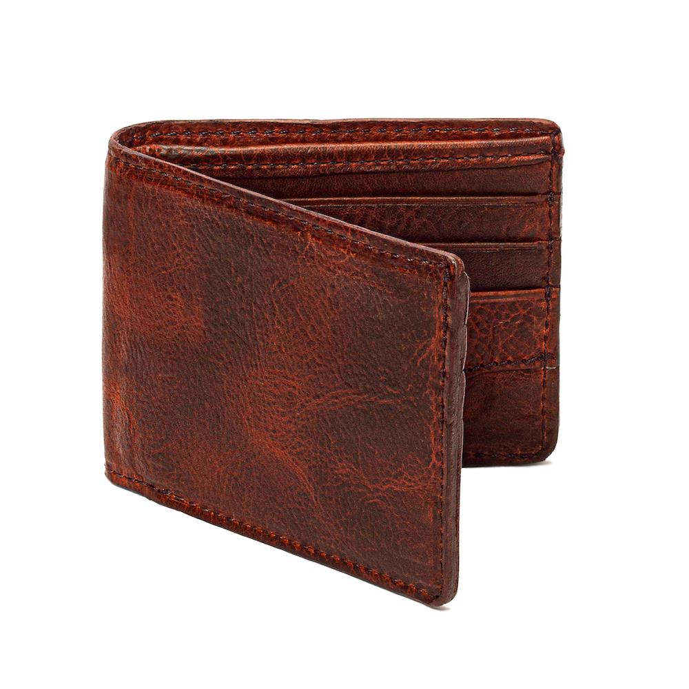 Campaign Leather Bifold Wallet by Mission Mercantile Leather Goods