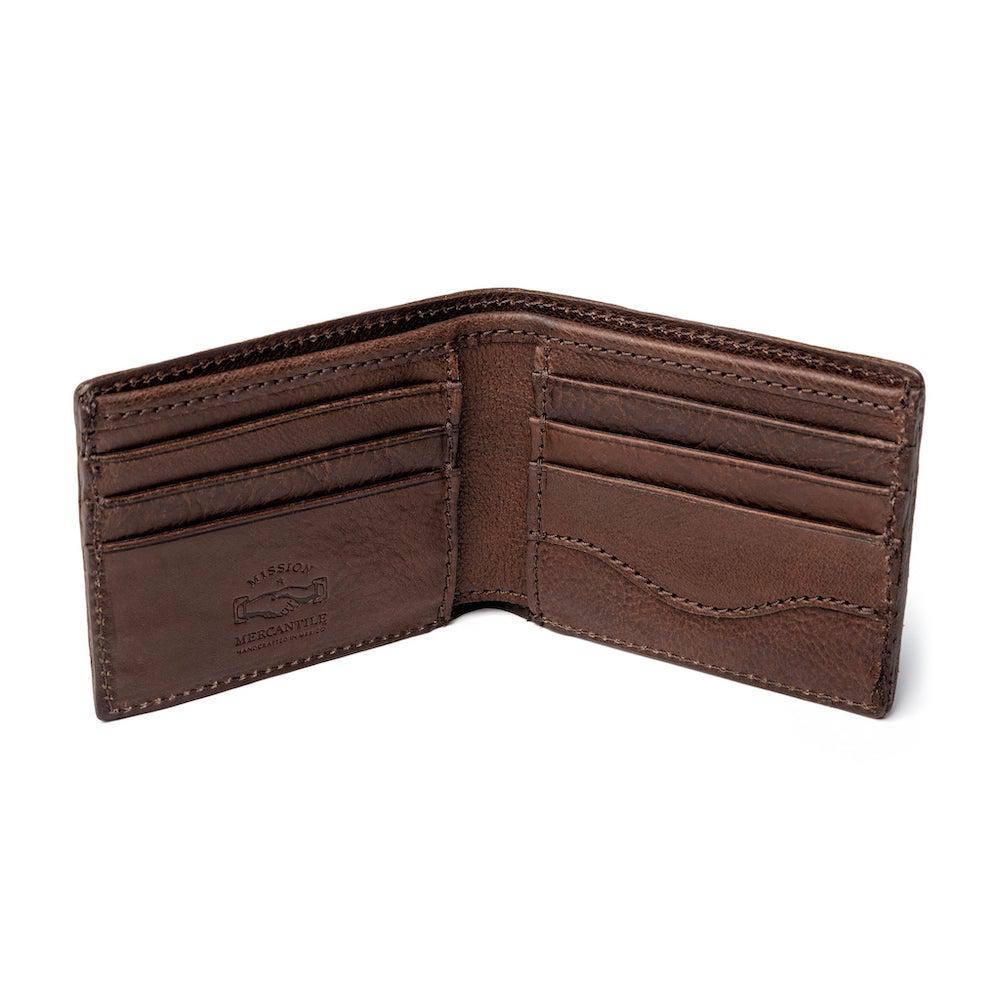 Campaign Leather Bifold Wallet by Mission Mercantile Leather Goods