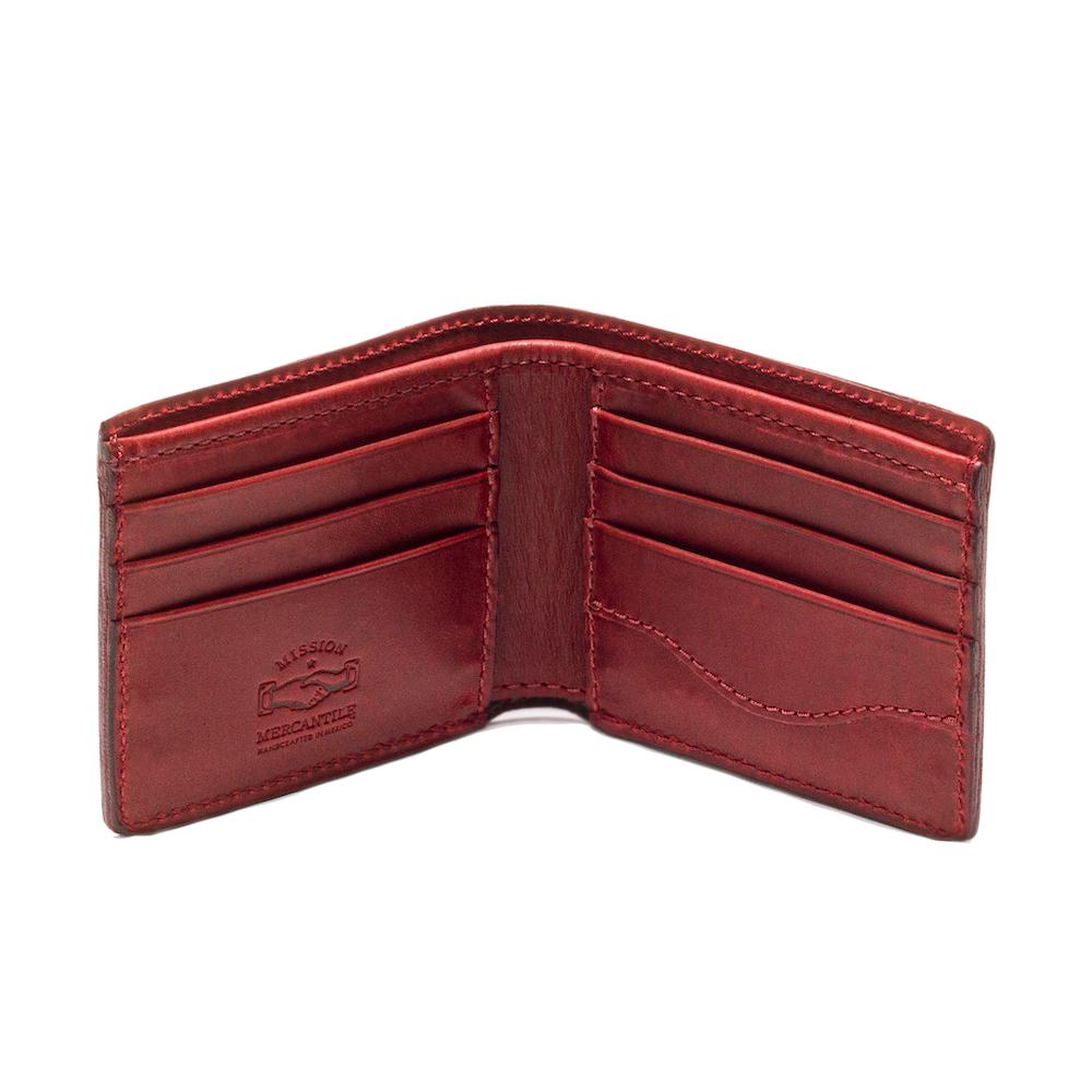 Campaign Leather Bifold Wallet by Mission Mercantile Leather Goods