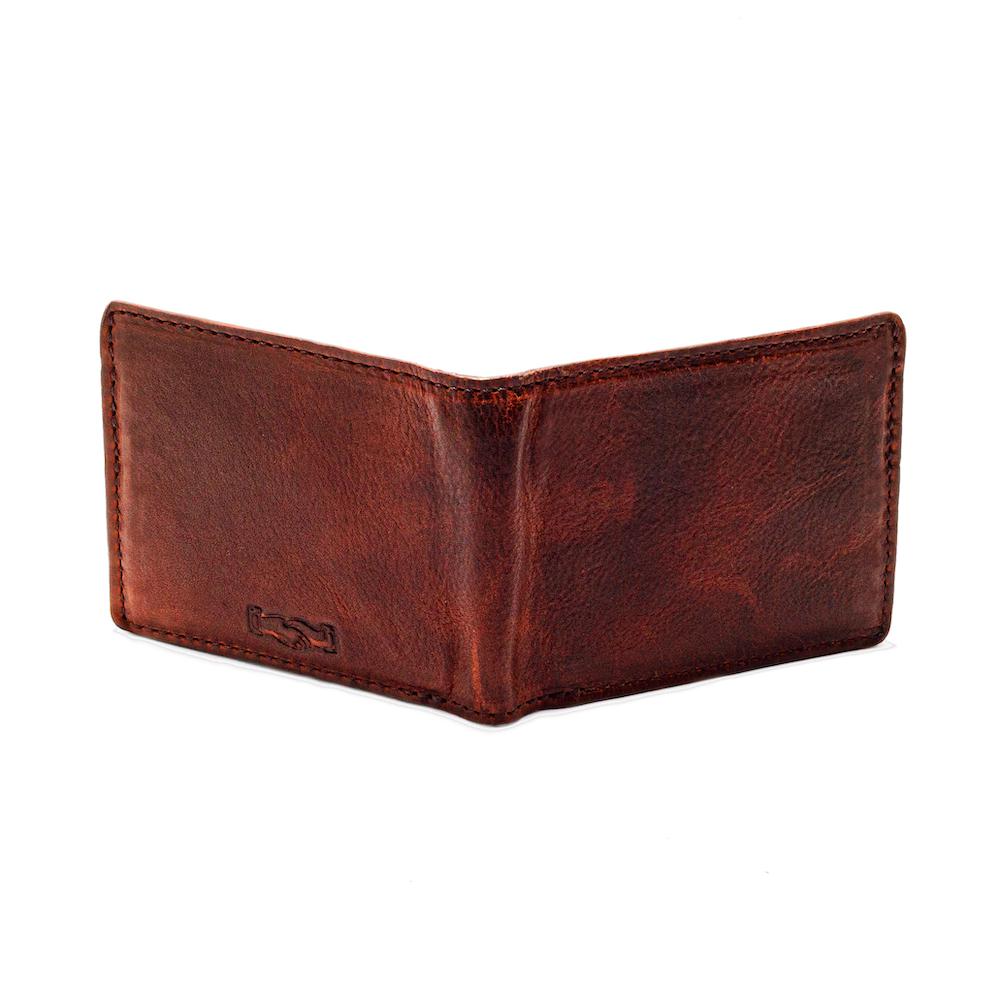 Campaign Leather Bifold Wallet by Mission Mercantile Leather Goods