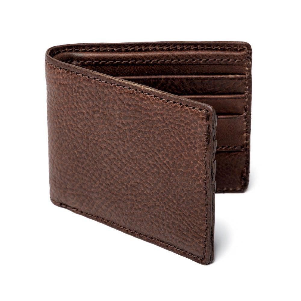 Campaign Leather Bifold Wallet by Mission Mercantile Leather Goods