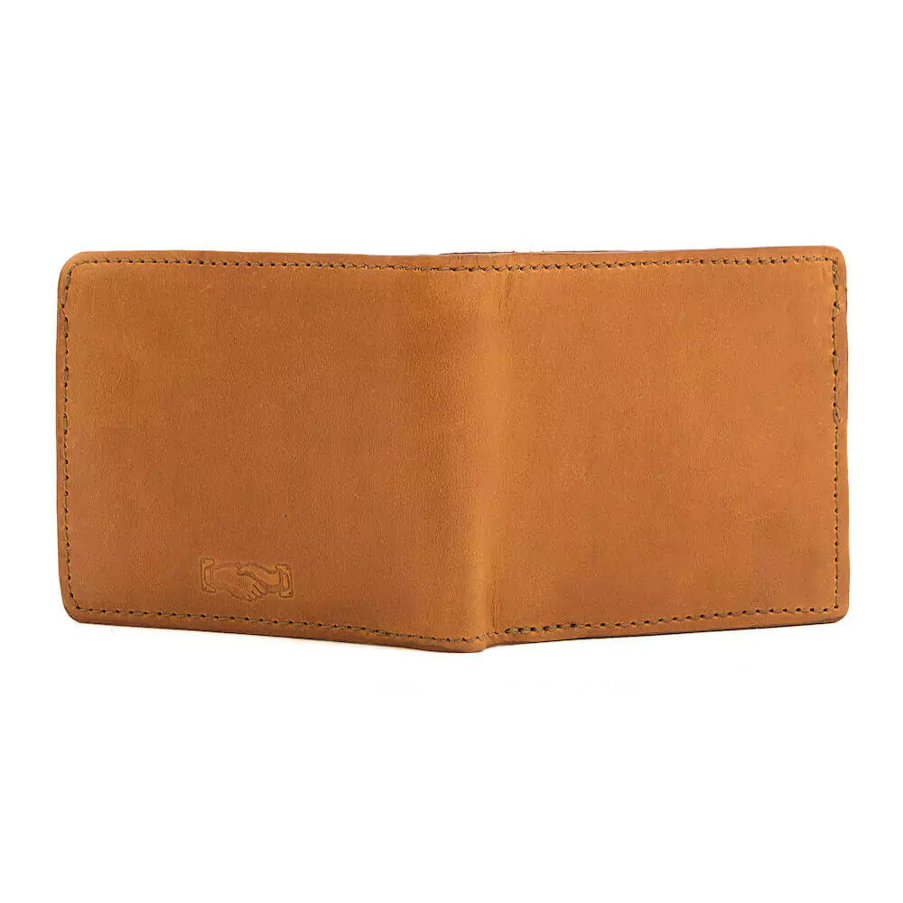 Campaign Leather Bifold Wallet by Mission Mercantile Leather Goods