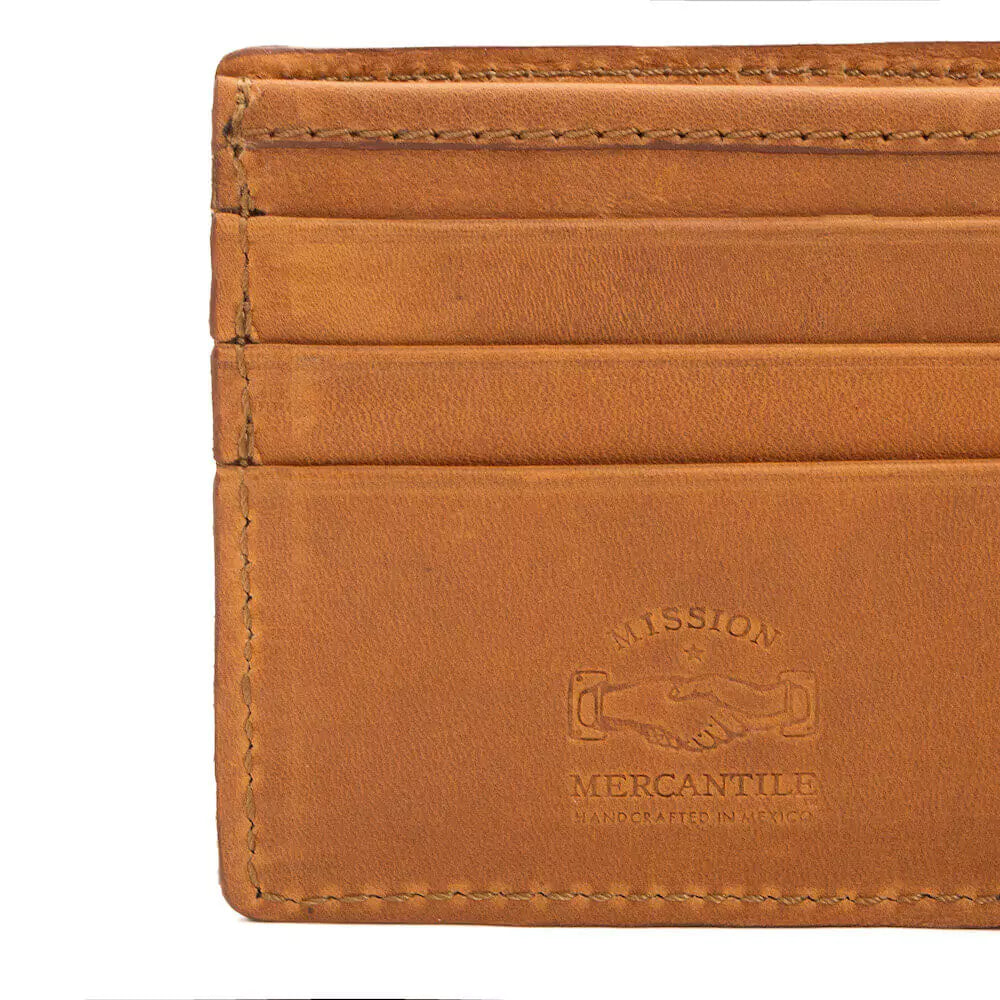 Campaign Leather Bifold Wallet by Mission Mercantile Leather Goods